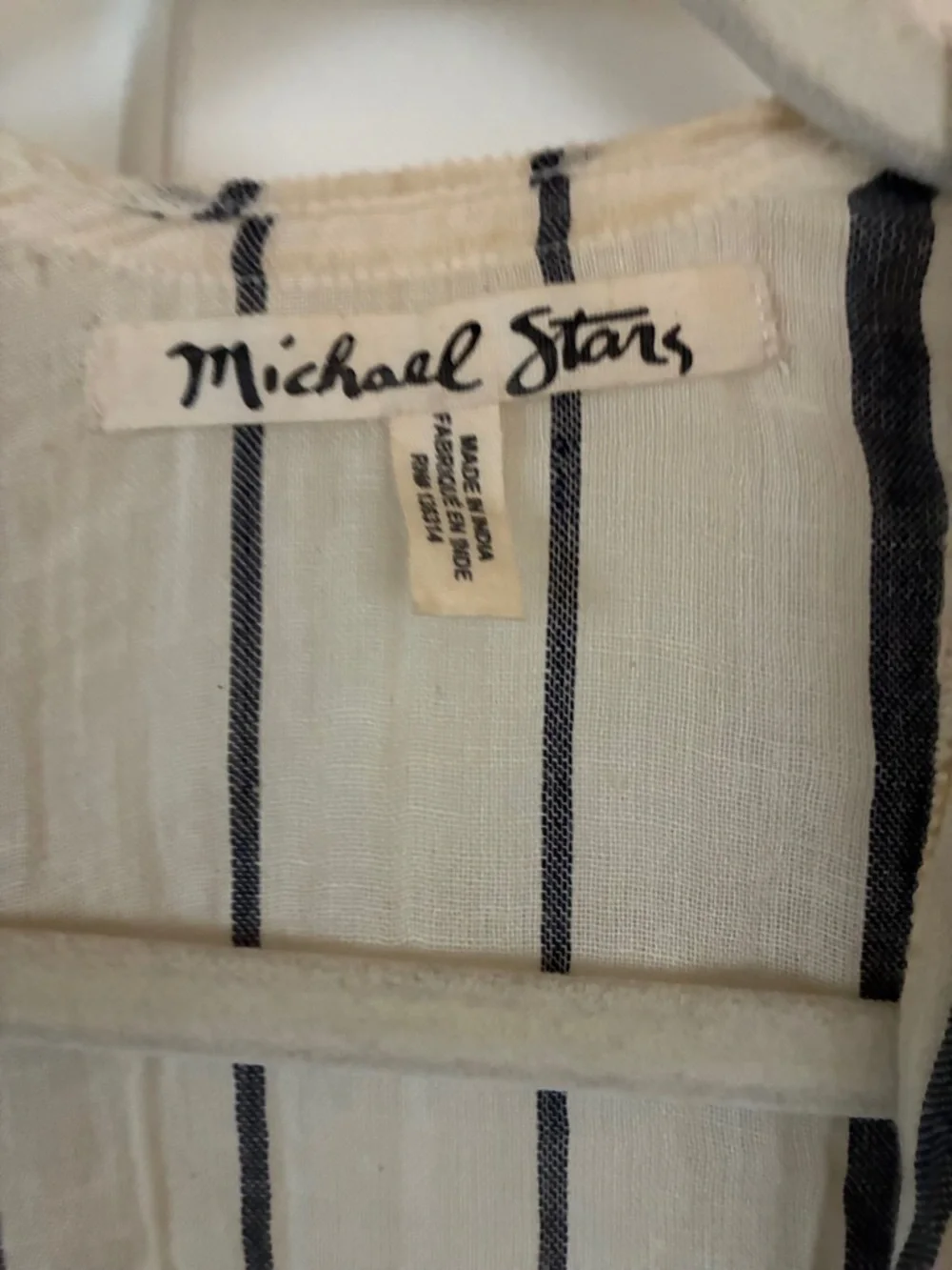 Michael Stars open front